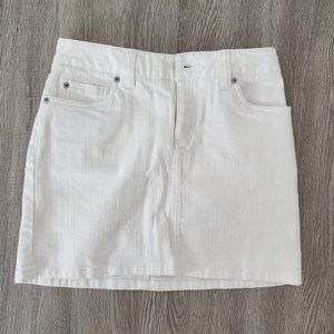 Vinyard Vines - White Denim Skirt - Size
